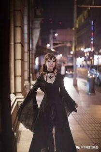 万圣节美女图片,美女惊悚瞬间